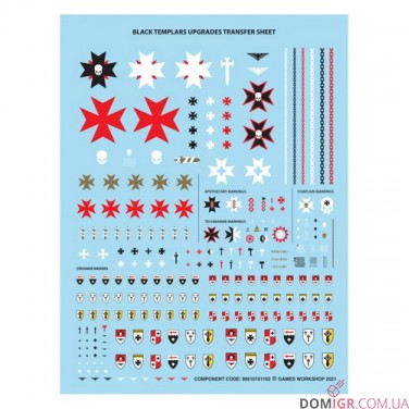 Купить Black Templars Upgrades and Transfers Black Templars Upgrades and Transfers