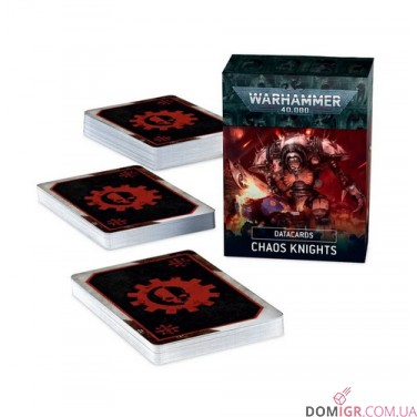 Купити Datacards: Chaos Knights (Англ) Datacards: Chaos Knights (Англ)