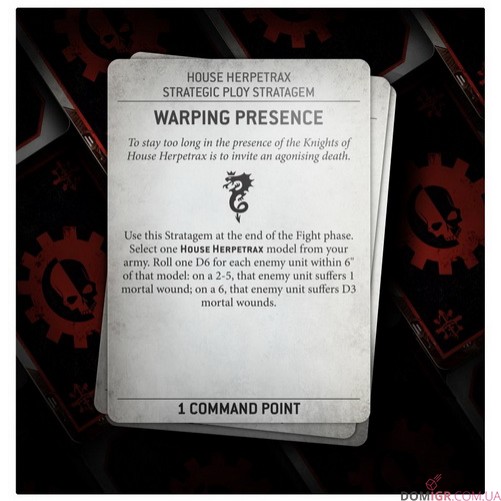 Datacards: Chaos Knights (Англ)