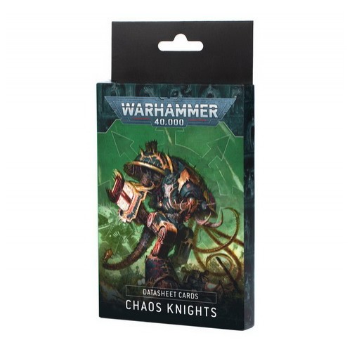 Datasheet Cards: Chaos Knights - 10th Edition