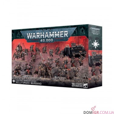 Chaos Space Marines: Battleforce – Hellforged Warband