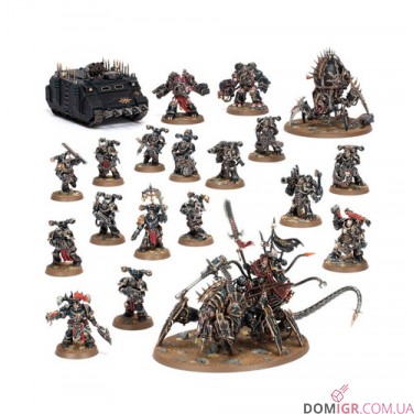 Chaos Space Marines: Battleforce – Hellforged Warband