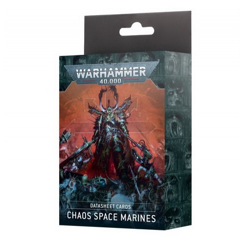 Datasheet cards: Chaos Space Marines - 10th Edition
