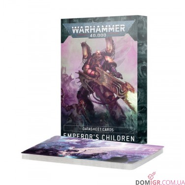 Купити Datasheet cards: Emperor's Children - 10th Edition Datasheet cards: Emperor's Children - 10th Edition