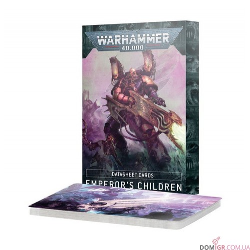 Datasheet cards: Emperor's Children - 10th Edition