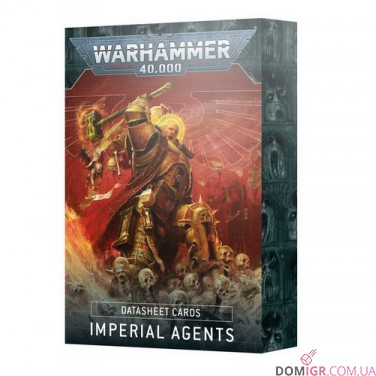 Купить Datasheet cards: Imperial Agents - 10th Edition Datasheet cards: Imperial Agents - 10th Edition