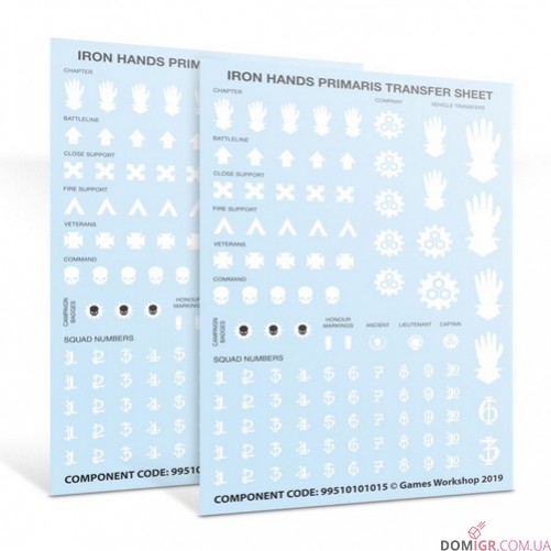 Iron Hands: Primaris Upgrades And Transfers