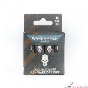 Iron Warriors Dice Set