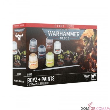 Orks: Boyz + Paints