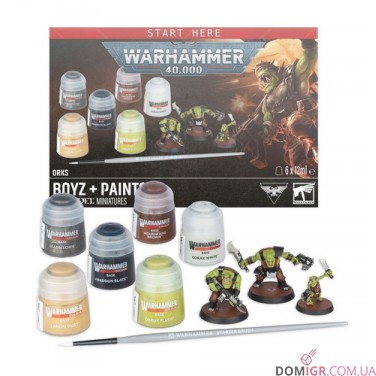 Orks: Boyz + Paints