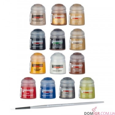 Купить Warhammer 40,000 Paints + Tools Set Warhammer 40,000 Paints + Tools Set
