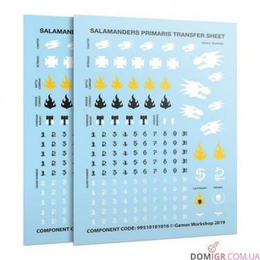 Salamanders: Primaris Upgrades And Transfers