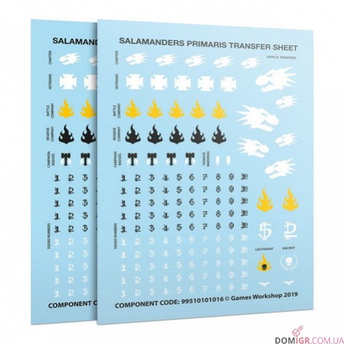 Salamanders: Primaris Upgrades And Transfers