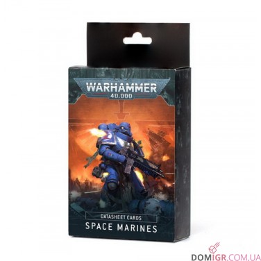 Купити Datasheet cards: Space Marines - 10th Edition Datasheet cards: Space Marines - 10th Edition