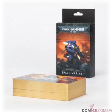 Купити Datasheet cards: Space Marines - 10th Edition Datasheet cards: Space Marines - 10th Edition