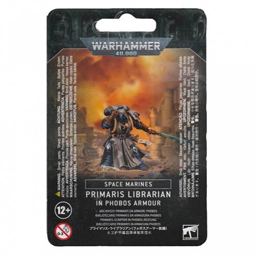 Primaris Librarian in Phobos Armour