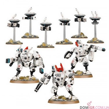 Купити T’au Empire: Battleforce – Farsight Cadre T’au Empire: Battleforce – Farsight Cadre