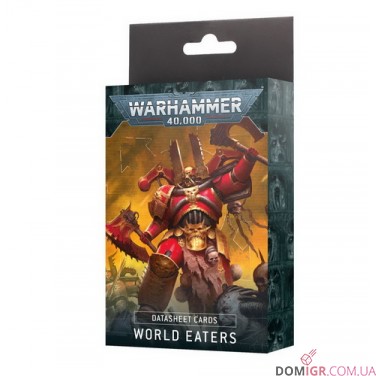 Datasheet Cards: World Eaters - 10th Edition