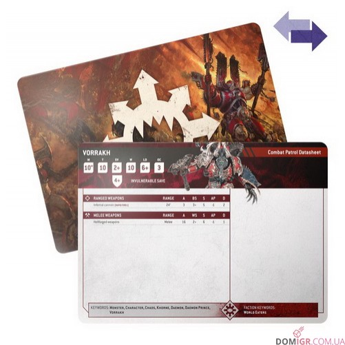 Datasheet Cards: World Eaters - 10th Edition