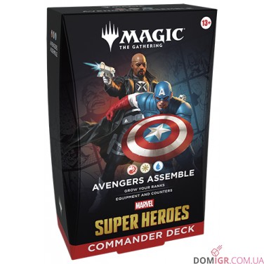 Marvel Super Heroes - Commander Deck - Avengers Assemble