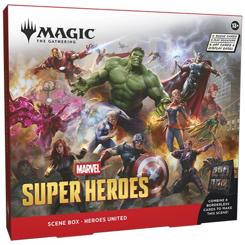 Marvel Super Heroes - Scene Box - Heroes United - Magic The Gathering