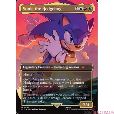 Secret Lair Sonic: Friends and Foes - Magic The Gathering (англ)