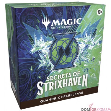 Secrets of Strixhaven - Prerelease Kit - Qandrix - Magic The Gathering