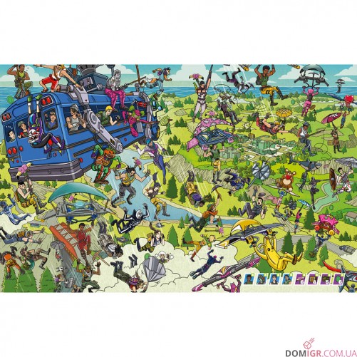 Книжка «FORTNITE Official: Куди подівся Джонсі? Шукай і знаходь»