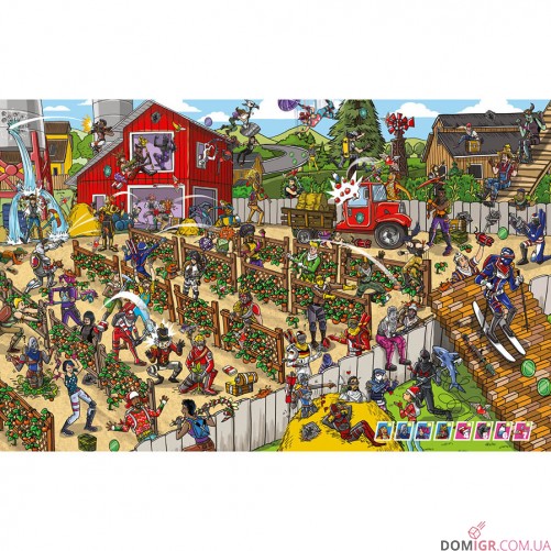 Книжка «FORTNITE Official: Куди подівся Джонсі? Шукай і знаходь»