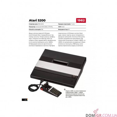 Купить Артбук «Ігрові консолі 2.0: Історія у фотографіях від Atari до Xbox» Артбук «Ігрові консолі 2.0: Історія у фотографіях від Atari до Xbox»