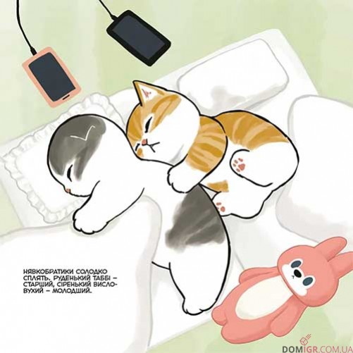 Ілюстрована книга «Mofusand: Робочі будні Нявкобратиків»