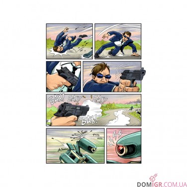 Комікс «Кімка-мандрівник, Книга 1: Часовий перетин» 