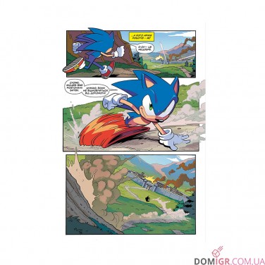 Купить Комикс «Їжак Сонік, Том 1: Наслідки» Комикс «Їжак Сонік, Том 1: Наслідки»