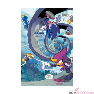 Купить Комикс «Їжак Сонік, Том 2: Доля Доктора Еґґмена» Комикс «Їжак Сонік, Том 2: Доля Доктора Еґґмена»