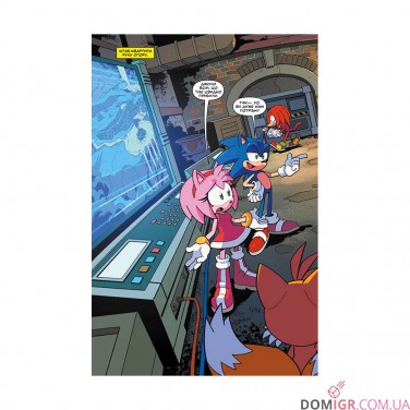 Комікс «Їжак Сонік, Том 3: Битва за острів Янгола»