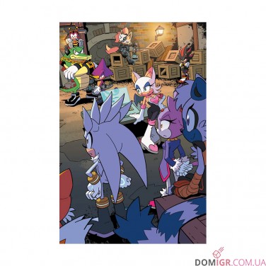 Комікс «Їжак Сонік, Том 3: Битва за острів Янгола»