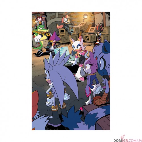 Комікс «Їжак Сонік, Том 3: Битва за острів Янгола»