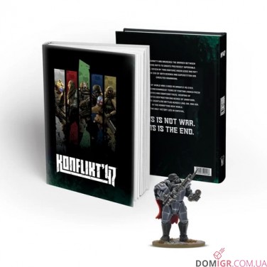 Rulebook with Axis special miniature - Konflikt '47