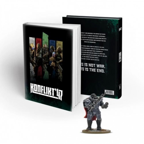 Rulebook with Axis special miniature - Konflikt '47