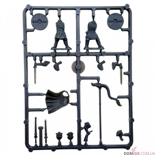 SAGA Anglo Dane or Anglo Saxon Starter Warband (4 points) - Plastic