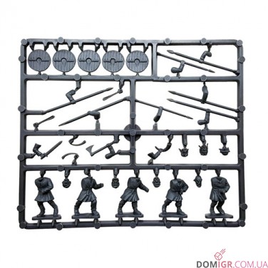 SAGA Anglo Dane or Anglo Saxon Starter Warband (4 points) - Plastic