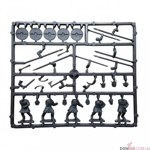 SAGA Anglo Dane or Anglo Saxon Starter Warband (4 points) - Plastic