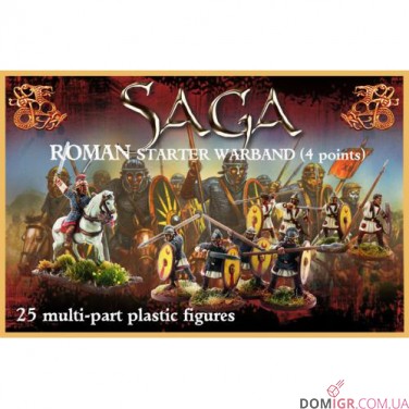 SAGA Roman Starter Warband (4 points) - Plastic