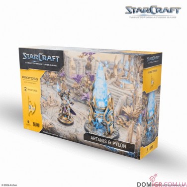 Artanis & Pylon - Protoss Hero Expansion Set - StarCraft The Miniatures Game