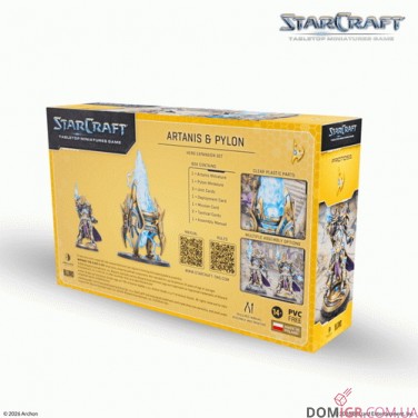 Artanis & Pylon - Protoss Hero Expansion Set - StarCraft The Miniatures Game