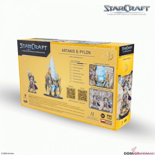 Artanis & Pylon - Protoss Hero Expansion Set - StarCraft The Miniatures Game