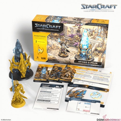 Artanis & Pylon - Protoss Hero Expansion Set - StarCraft The Miniatures Game