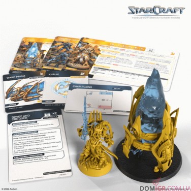 Artanis & Pylon - Protoss Hero Expansion Set - StarCraft The Miniatures Game