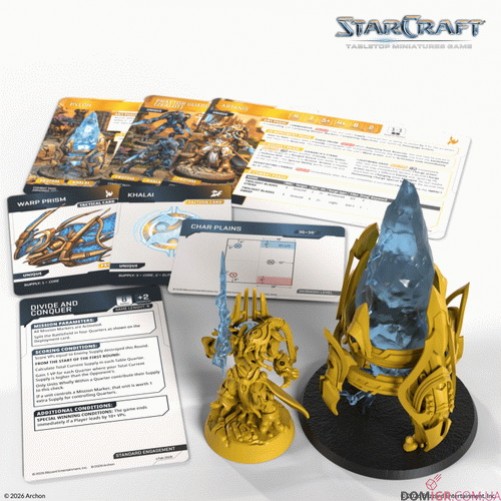 Artanis & Pylon - Protoss Hero Expansion Set - StarCraft The Miniatures Game
