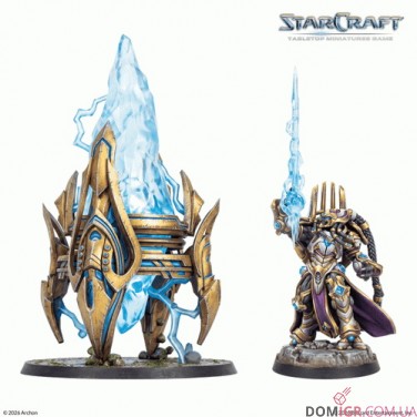 Artanis & Pylon - Protoss Hero Expansion Set - StarCraft The Miniatures Game